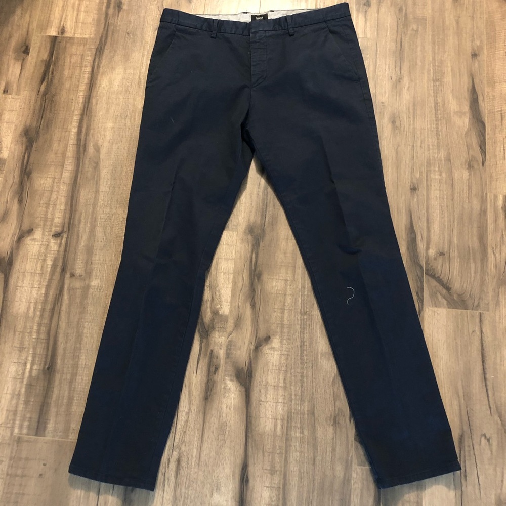 Hugo boss mens navy pant